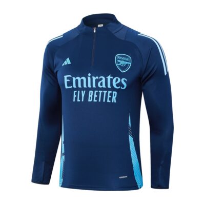 Alternative view of Arsenal Training Tracksuit 2024 2025 Blue