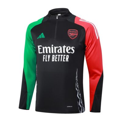 Alternative view of Arsenal Training Tracksuit 2024 2025 Dark Black