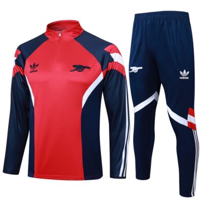 Arsenal Training Tracksuit 2024 2025 Dark Red