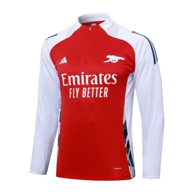 Alternative view of Arsenal Training Tracksuit 2024 2025 Red