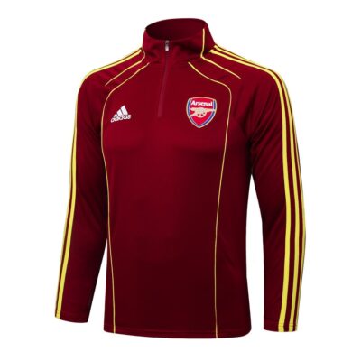 Alternative view of Arsenal Training Tracksuit 2025 2026 Dark Red