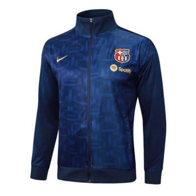 Alternative view of Barca Tracksuit Jacket 2024 2025 Dark Blue