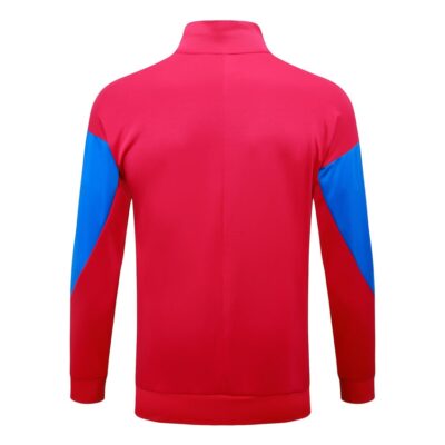 Barca Tracksuit Jacket 2024 2025 Light Red - Image 3
