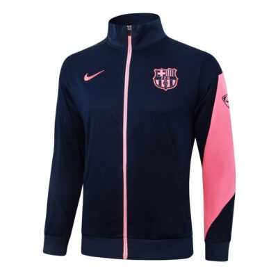 Alternative view of Barca Tracksuit Jacket 2025 2026 Blue Pink