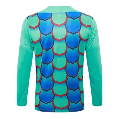 Barca Training Suit 2024 2025 Green Blue - Image 3