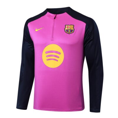 Alternative view of Barca Training Suit 2024 2025 Light Pink