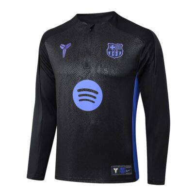 Alternative view of Barca Training Suit 2025 2026 Black Charcoal