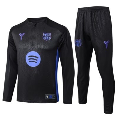 Barca Training Suit 2025 2026 Black Charcoal