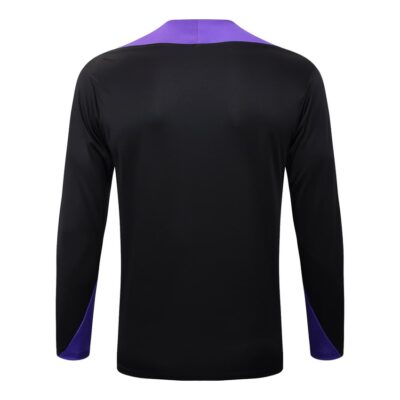 Barca Training Suit 2025 2026 Black Purple - Image 3