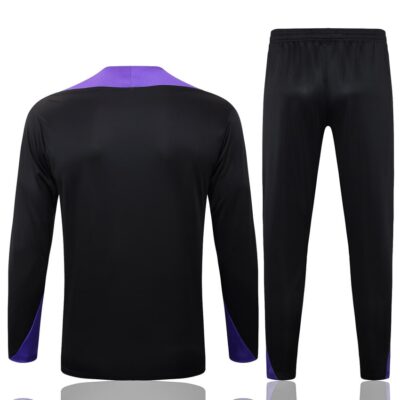 Barca Training Suit 2025 2026 Black Purple - Image 4