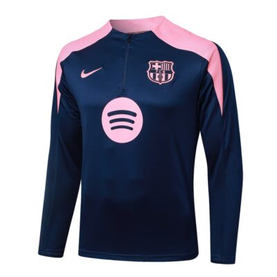 Alternative view of Barca Training Suit 2025 2026 Blue Pink