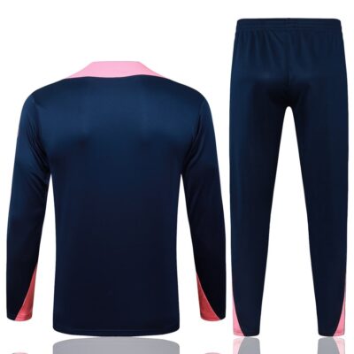 Barca Training Suit 2025 2026 Blue Pink Pattern - Image 4