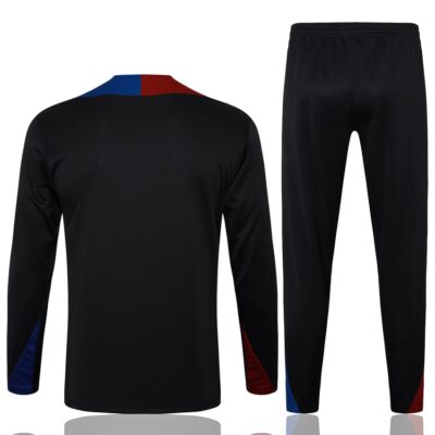 Barca Training Tracksuit 2024 2025 Black - Image 4