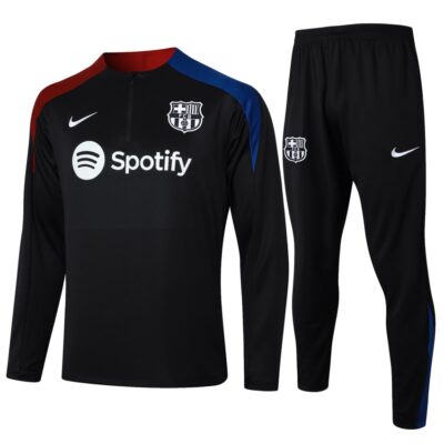 Barca Training Tracksuit 2024 2025 Black