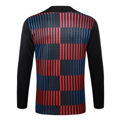 Barca Training Tracksuit 2024 2025 Black Blue - Image 3