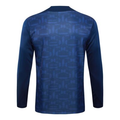 Barca Training Tracksuit 2024 2025 Dark Blue - Image 3