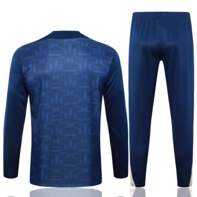 Barca Training Tracksuit 2024 2025 Dark Blue - Image 4