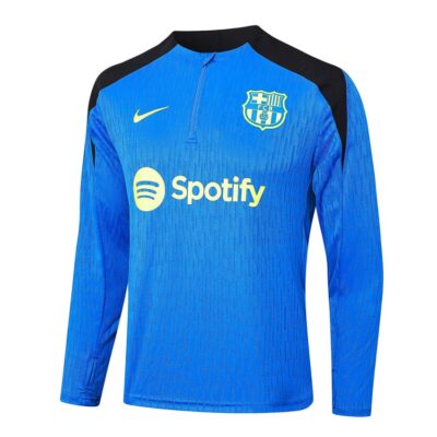 Alternative view of Barca Training Tracksuit 2024 2025 Light Blue