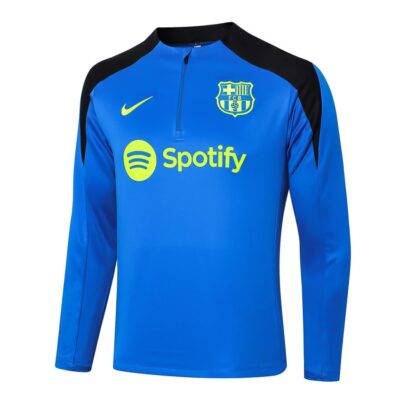 Alternative view of Barca Training Tracksuit 2024 2025 Ocean Blue