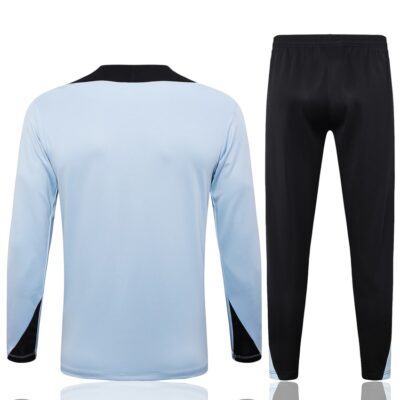 Barca Training Tracksuit 2024 2025 Sky Blue - Image 4