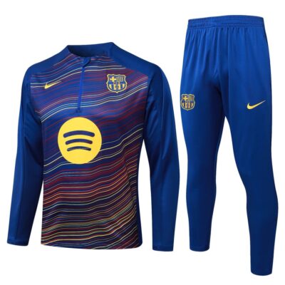 Barca Training Tracksuit 2025 2026 Light Blue