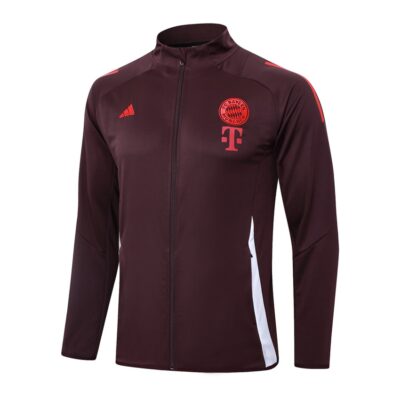 Alternative view of Bayern Munich Tracksuit Jacket 2024 2025 Red