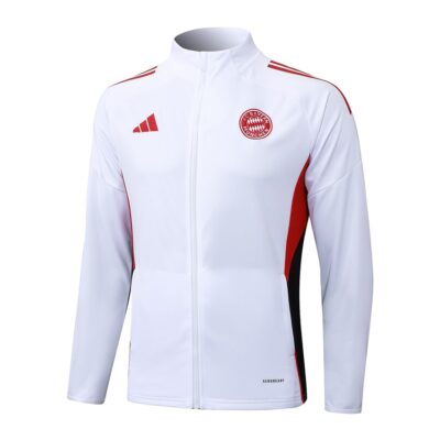 Alternative view of Bayern Munich Tracksuit Jacket 2025 2026 Light White