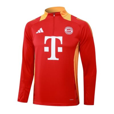 Alternative view of Bayern Munich Training Suit 2024 2025 Light Red