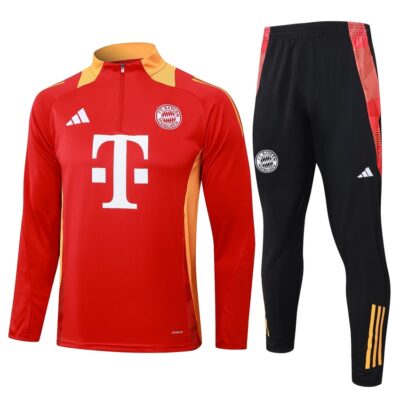 Bayern Munich Training Suit 2024 2025 Light Red