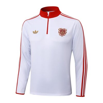 Alternative view of Bayern Munich Training Suit 2024 2025 White Red