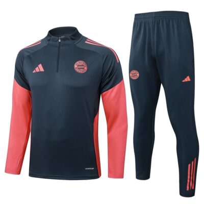 Bayern Munich Training Suit 2025 2026 Black Red