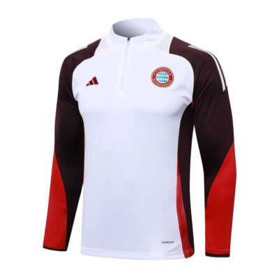 Alternative view of Bayern Munich Training Tracksuit 2024 2025 White