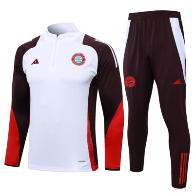 Bayern Munich Training Tracksuit 2024 2025 White