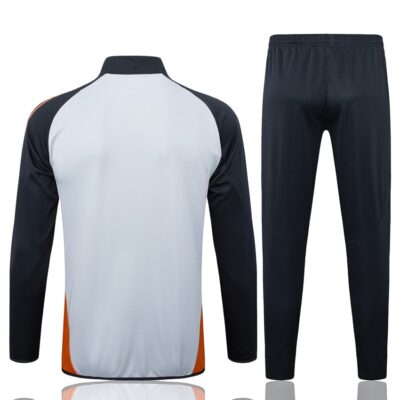 Benfica Tracksuit Jacket 2024 2025 White Black - Image 4