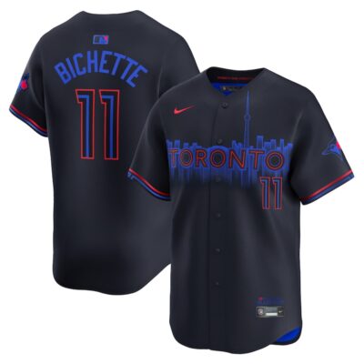 Bo Bichette Toronto Blue Jays 2024 City Connect Limited Player Jersey - Black
