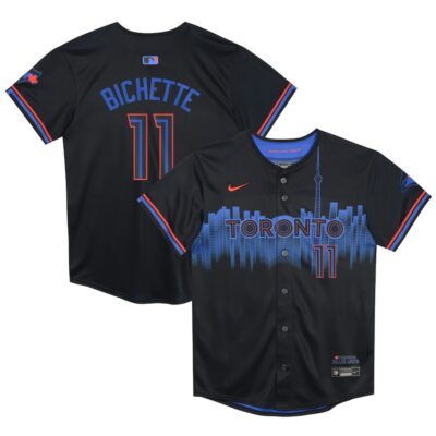 Bo Bichette Toronto Blue Jays Preschool 2024 City Connect Limited Player Jersey - Navy
