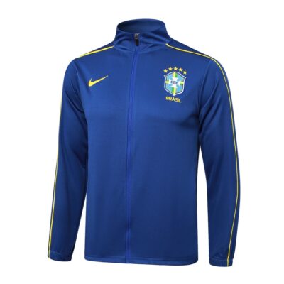 Alternative view of Brazil Tracksuit Jacket 2024 2025 Light Blue