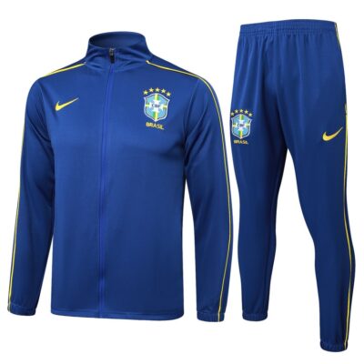 Brazil Tracksuit Jacket 2024 2025 Light Blue