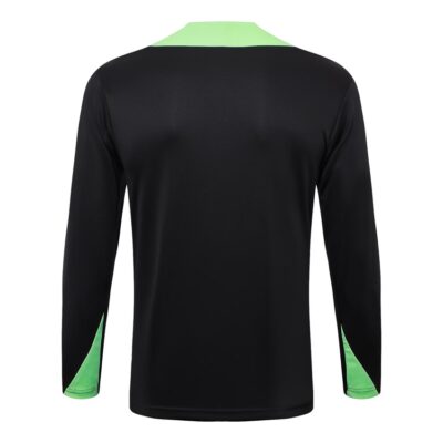Brazil Training Tracksuit 2024 2025 Black - Image 3