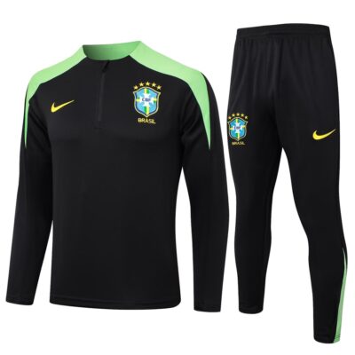 Brazil Training Tracksuit 2024 2025 Black