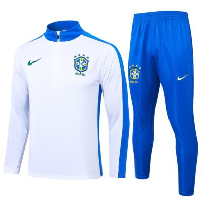 Brazil Training Tracksuit 2024 2025 White