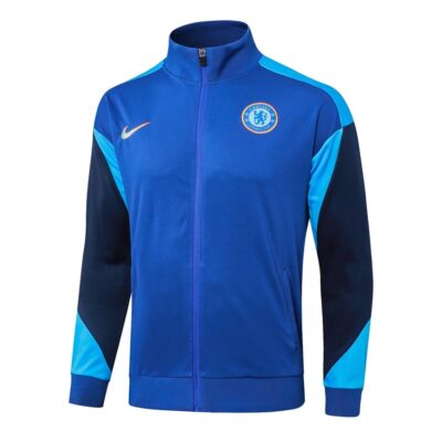 Alternative view of Chelsea Tracksuit Jacket 2024 2025 Dark Blue