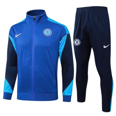 Chelsea Tracksuit Jacket 2024 2025 Dark Blue