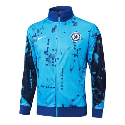 Alternative view of Chelsea Tracksuit Jacket 2024 2025 Sky Blue