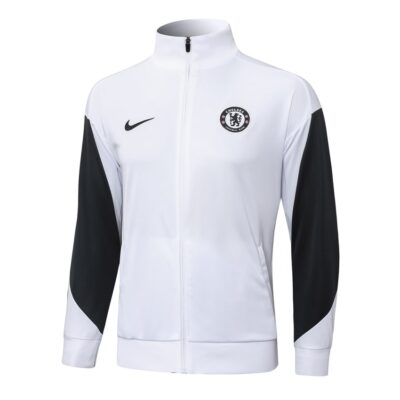 Alternative view of Chelsea Tracksuit Jacket 2025 2026 White Black