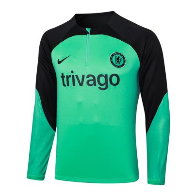 Alternative view of Chelsea Training Tracksuit 2024 2025 Green