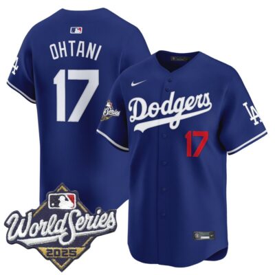 Dodgers 2025 World Series Vapor Premier Limited Jersey - Royal Shohei Ohtani