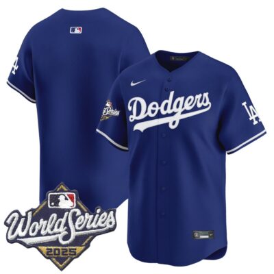 Dodgers 2025 World Series Vapor Premier Limited Jersey - Royal Team