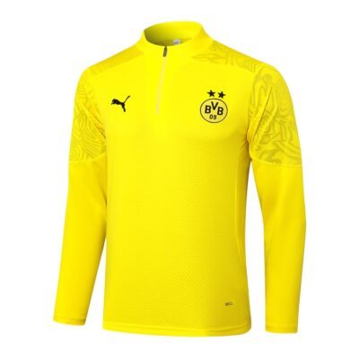 Alternative view of Dortmund Training Suit 2024 2025 Light Yellow