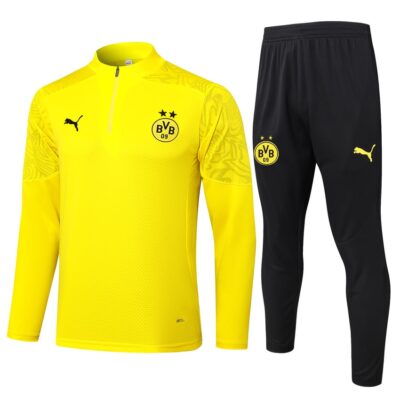 Dortmund Training Suit 2024 2025 Light Yellow